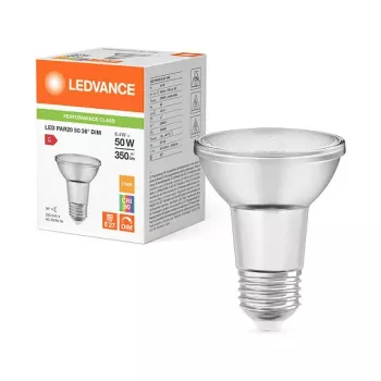 OSRAM PAR20 50W 6.4W 927 E27 Dimmable LED Λάμπα ανακλαστήρα 350 lm 2700K Θερμό λευκό