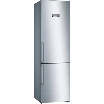 Bosch KGN397LEQ Ψυγειοκαταψύκτης με NoFrost, VitaFresh, 363 l, Inox-Look, Ενεργειακή κλάση E