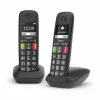 Gigaset E290 Duo Ασύρματο τηλέφωνο DECT/Αναλογικό Μαύρο - 2 ακουστικά
