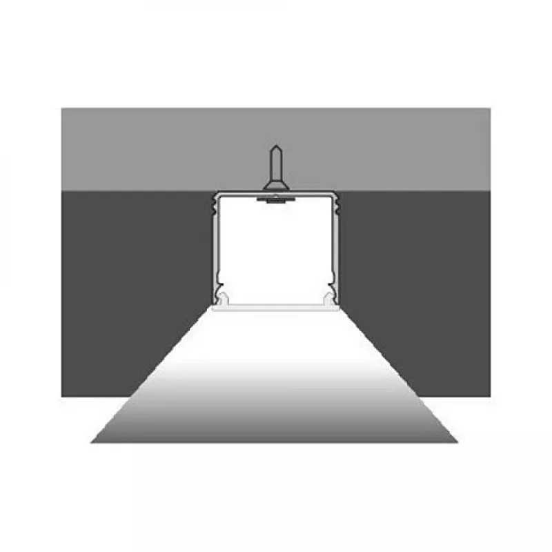 Brumberg 53381262 AB-Profil QUALITYFLEX Αλουμινίου Προφίλ LED 2000mm
