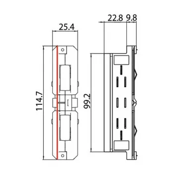Brumberg 87114070 Ηλεκτρικός συνδετήρας ράγας 3 φάσεων ONETRACK DALI Λευκό