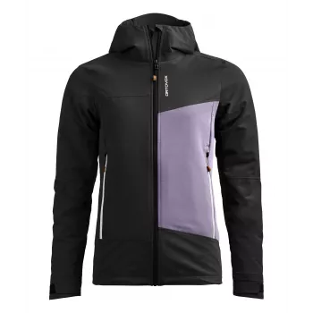 Ortovox Seceda γυναικείο softshell μπουφάν Black Raven XS
