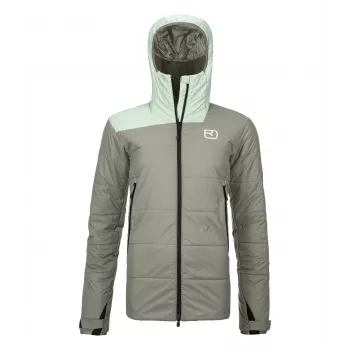 Ortovox Swisswool Zinal Jacket Γυναικείο - Green Sage, Μέγεθος M