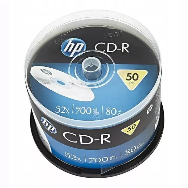 Verbatim HP CD-R Spindle 50 Δίσκοι 700MB 52x AZO DataLifePlus