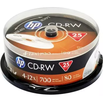 Verbatim DVHP69312PLG CD-RW Δίσκοι Συσκευασία 25 Τεμ. Spindle (Cake Box) 700 MB 80 min 12x Επανεγγράψιμα