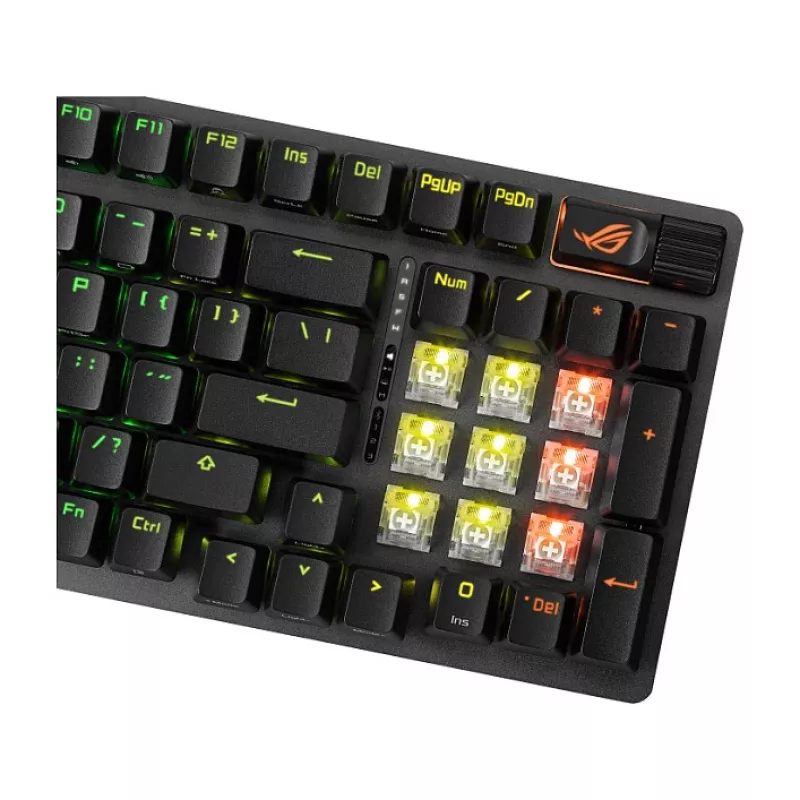 ASUS ROG Strix Scope II 96 Wireless Gaming Keyboard γαλλικό layout μαύρο