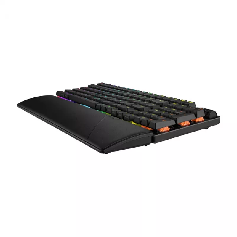 ASUS ROG Strix Scope II 96 Wireless Gaming Keyboard γαλλικό layout μαύρο