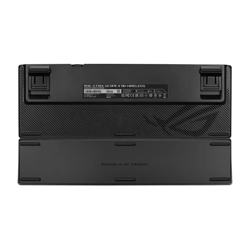 ASUS ROG Strix Scope II 96 Wireless Gaming Keyboard γαλλικό layout μαύρο