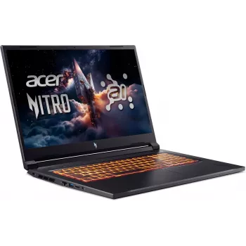 Acer Nitro V 17 AI Gaming Laptop 43,2 cm (17,3 ίντσες) FHD 144Hz Ryzen AI 5 240 16GB 512GB SSD RTX 5060 χωρίς λειτουργικό σύστημα Obsidian Black