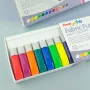 Pentel Arts FFPC1-12 Σετ χρωμάτων υφασμάτων, ανάμεικτα χρώματα, 12 x 6 ml σωληνάρια