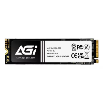 AGI TECHNOLOGY 1TB M.2 NVMe PCIe Gen3 x4 Εσωτερικός SSD (AGI1T0GIMAI298-CB)