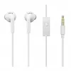 Samsung EHS61ASFWE Universal Original Stereo 3.5mm Headset με Καλώδιο 1,2m Μικρόφωνο Λευκό (OEM)