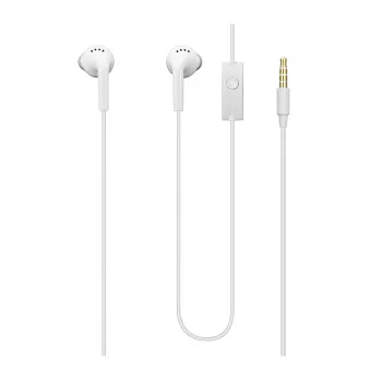 Samsung EHS61ASFWE Universal Original Stereo 3.5mm Headset με Καλώδιο 1,2m Μικρόφωνο Λευκό (OEM)