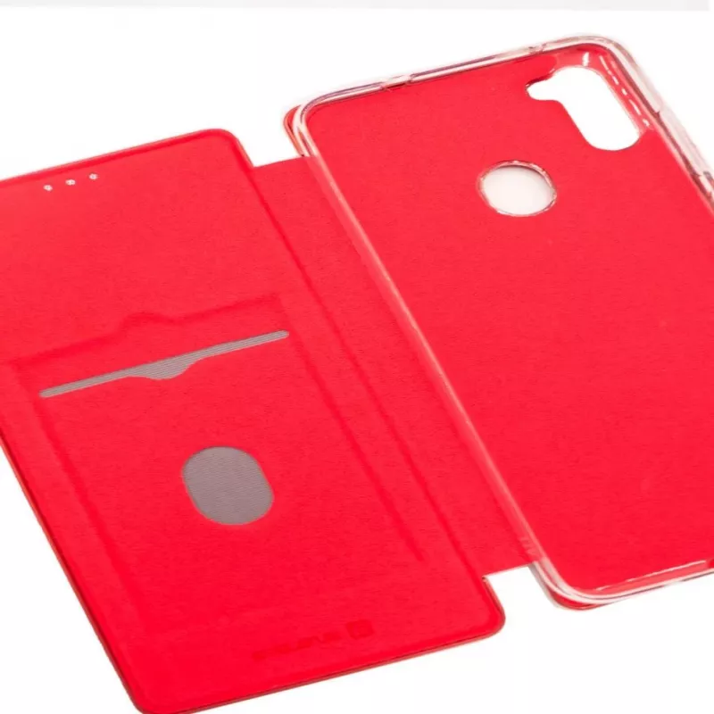 Evelatus Samsung Galaxy A11 Book Case Wallet Style Βυσσινί
