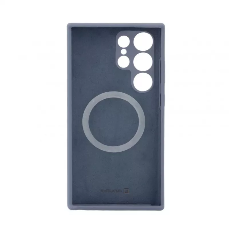 Evelatus Samsung Galaxy S24 Ultra Premium Magsafe Soft Touch Θήκη Σιλικόνης Midnight Blue