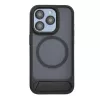 Evelatus Apple iPhone 16 Pro Rubber Coated MagSafe With Stand Θήκη Μαύρο