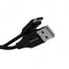 Evelatus AutoSpring Σπειροειδές Καλώδιο USB A σε USB C 1,2m Μαύρο