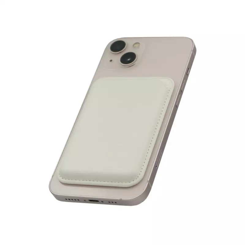 Evelatus Universal PU Leather Πορτοφόλι με MagSafe Λευκό
