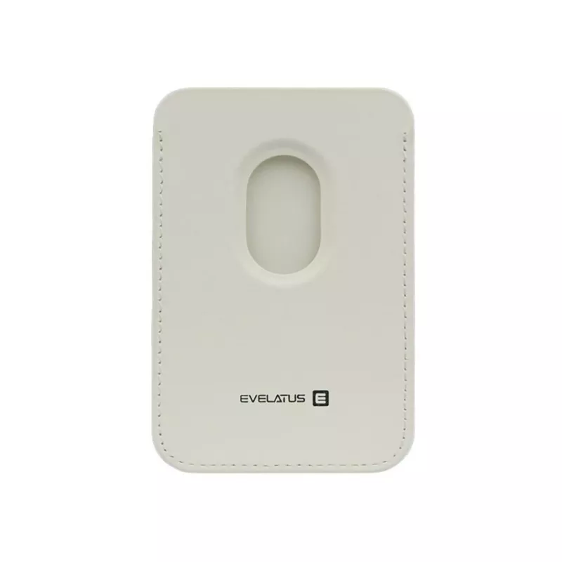 Evelatus Universal PU Leather Πορτοφόλι με MagSafe Λευκό