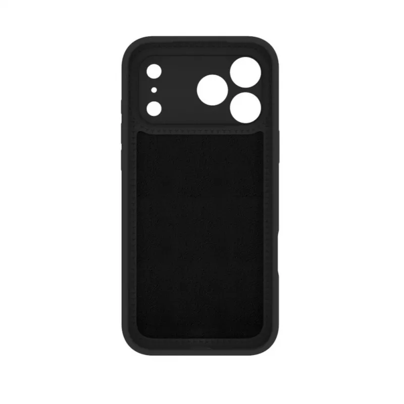 Evelatus Apple iPhone 17 Pro Premium MagSafe με Stand Soft Touch Θήκη Σιλικόνης Μαύρο