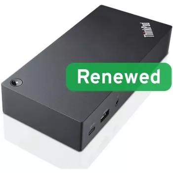 Lenovo Renewed ThinkPad USB-C Dock Gen 2 40AS 90W μεταχειρισμένο με τροφοδοτικό