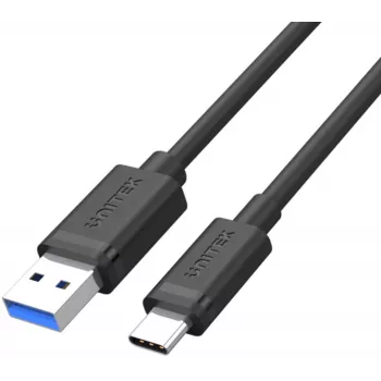UNITEK USB 3.1 Type-A σε Type-C καλώδιο 0,5m Μαύρο