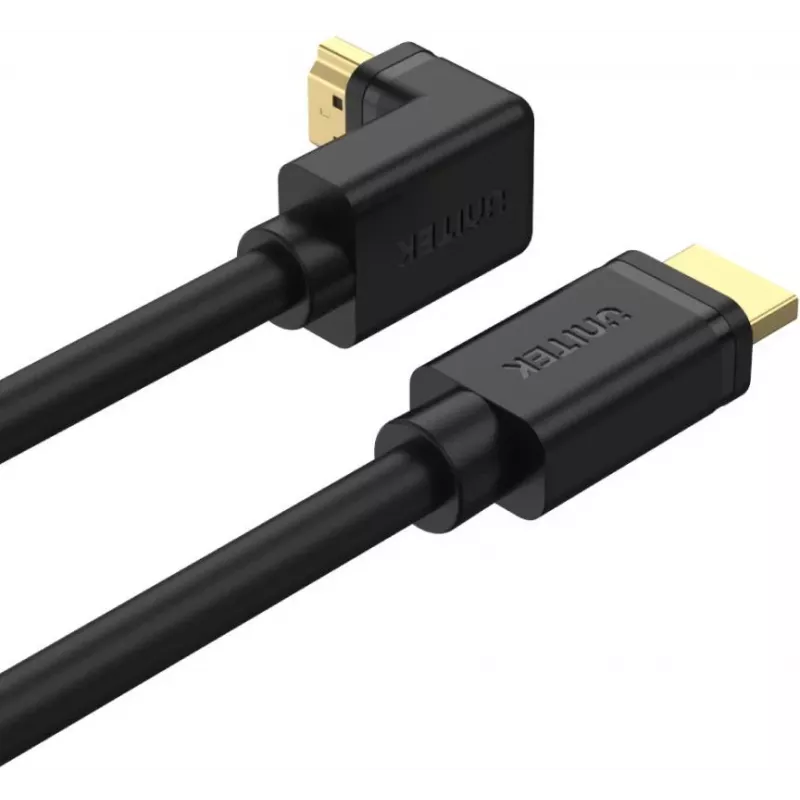 UNITEK Y-C1001 High Speed HDMI καλώδιο με Ethernet 2m Μαύρο