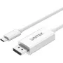 UNITEK USB-C 3.1 σε DisplayPort Καλώδιο 1,8m - 4K@60Hz - Μαύρο