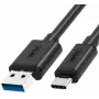 UNITEK USB 3.1 Type-A σε Type-C Καλώδιο 3m Μαύρο