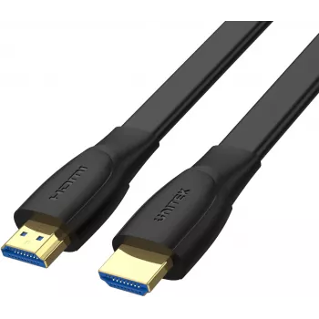 UNITEK High Speed HDMI 2.0 Επίπεδο καλώδιο 1,5m, 4K 60Hz