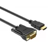 UNITEK Καλώδιο HDMI σε VGA, Full HD 1080p, 60Hz, 2m, Μαύρο