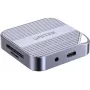 UNITEK MagSafe Αναγνώστης καρτών USB-C 3.2 Gen 1 SD/Micro SD Space Gray S1244CGY01