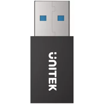 UNITEK USB-A Προσαρμογέας αποκλεισμού δεδομένων - Μόνο φόρτιση, Μαύρο