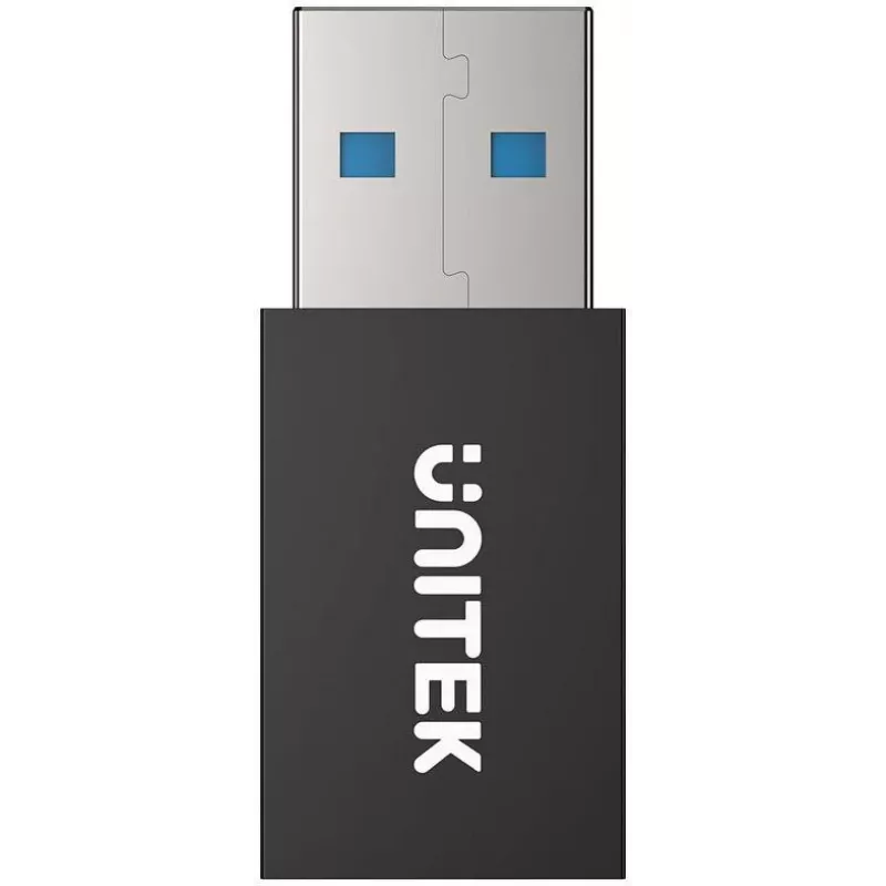 UNITEK USB-A Προσαρμογέας αποκλεισμού δεδομένων - Μόνο φόρτιση, Μαύρο