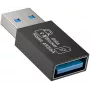 UNITEK USB-A Προσαρμογέας αποκλεισμού δεδομένων - Μόνο φόρτιση, Μαύρο