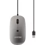 UNITEK SlimTrack 1600DPI ενσύρματο οπτικό ποντίκι, γκρι