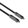 UNITEK USB-C Active Optical Cable 7m – 10Gbps, PD60W, 8K@30Hz, μαύρο