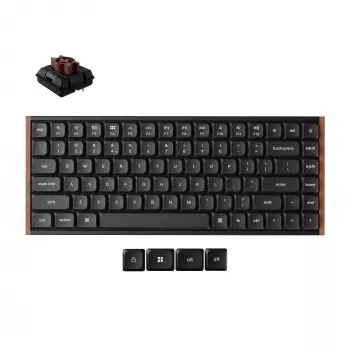 Keychron K3U-H3 75% Milk POM Brown Switch 8K Ασύρματο Μηχανικό Πληκτρολόγιο