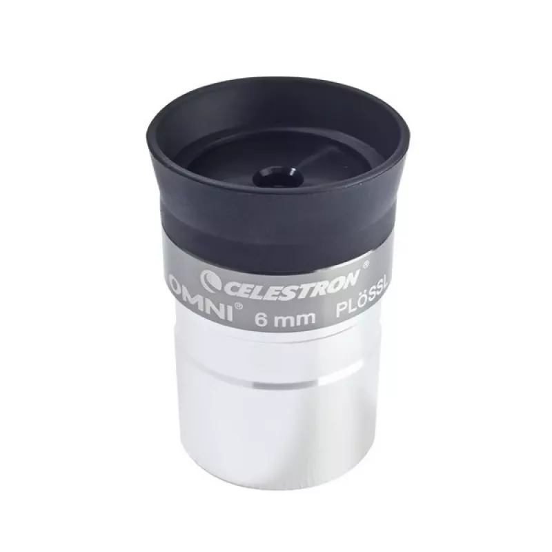 Celestron Omni 6 mm προσοφθάλμιος Plössl - 1,25 ίντσες πλήρως πολυεπιστρωμένος - μαύρο/ασημί
