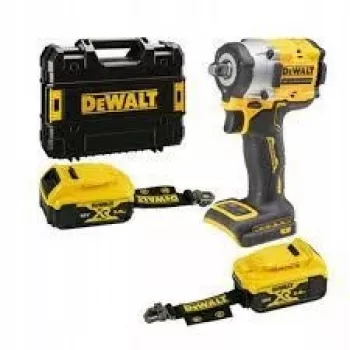 DEWALT DCF921P2LRT-XJ 18V XR Παλμικό Κλειδί 1/2 ίντσας χωρίς ψήκτρες 406Nm 2x5.0Ah TSTAK Kit (χωρίς φορτιστή)