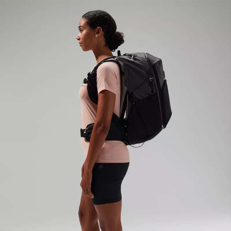 Berghaus 3D Freeflow 30+5L Σακίδιο - Grey Pinstripe / Jet Black