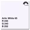 Arctic White Αδιάρρηκτο χαρτί φόντου 1,35 x 11m