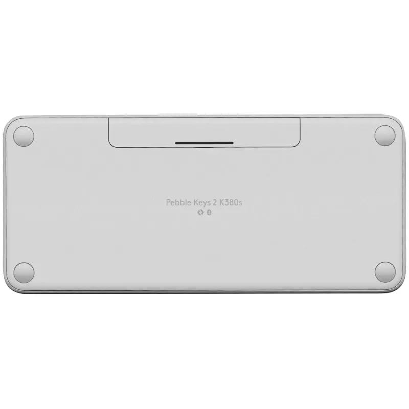 Logitech Pebble Keys 2 K380s ασύρματο πληκτρολόγιο, Tonal White