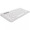 Logitech Pebble Keys 2 K380s ασύρματο πληκτρολόγιο, Tonal White