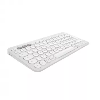 Logitech Pebble Keys 2 K380s ασύρματο πληκτρολόγιο, Tonal White