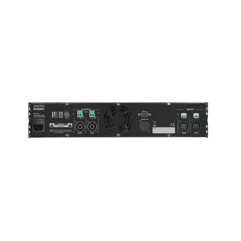 AUDAC SMA350 ενισχυτής 2.0 καναλιών μαύρος