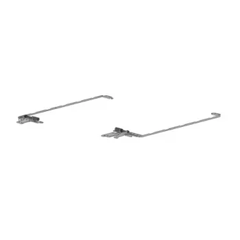 HP L52009-001 Κιτ μεντεσέδων για HP 15-DW/15-DY/15-DA/15-DB/250 G7/255 G7 σειρά - Αριστερός και δεξιός μεντεσές οθόνης - μαύρο/ασημί