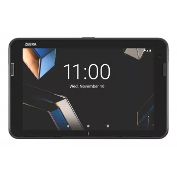 Zebra ET401 8 inch WUXGA Wi-Fi 7 Standard SE4100 Tablet - 64 GB, 6 GB RAM, μαύρο