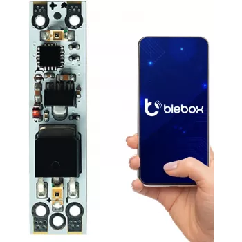 BLEBOX Twilight Switch – Έξυπνος αισθητήρας λυκόφωτος με Wi-Fi, 230V AC, Εντοιχισμένη τοποθέτηση, Λευκό