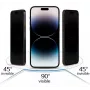 iLike Samsung Galaxy S23 Ultra Tempered Privacy Glass Προστατευτικό οθόνης Μαύρο